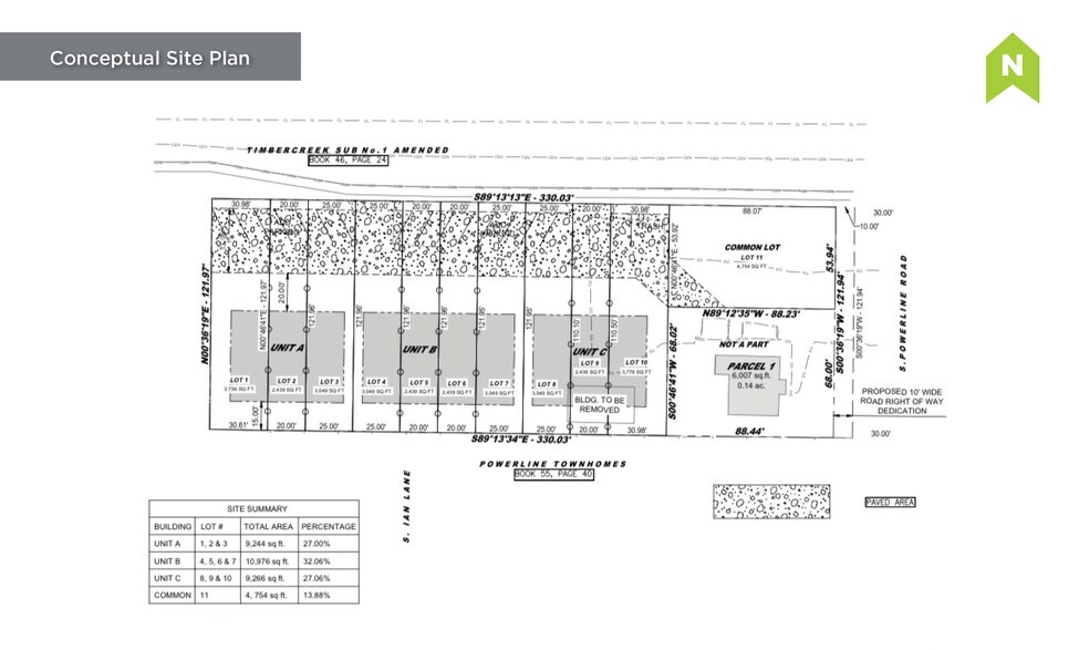 1157 S Powerline Rd, Nampa, ID à vendre - Plan de site - Image 3 de 5