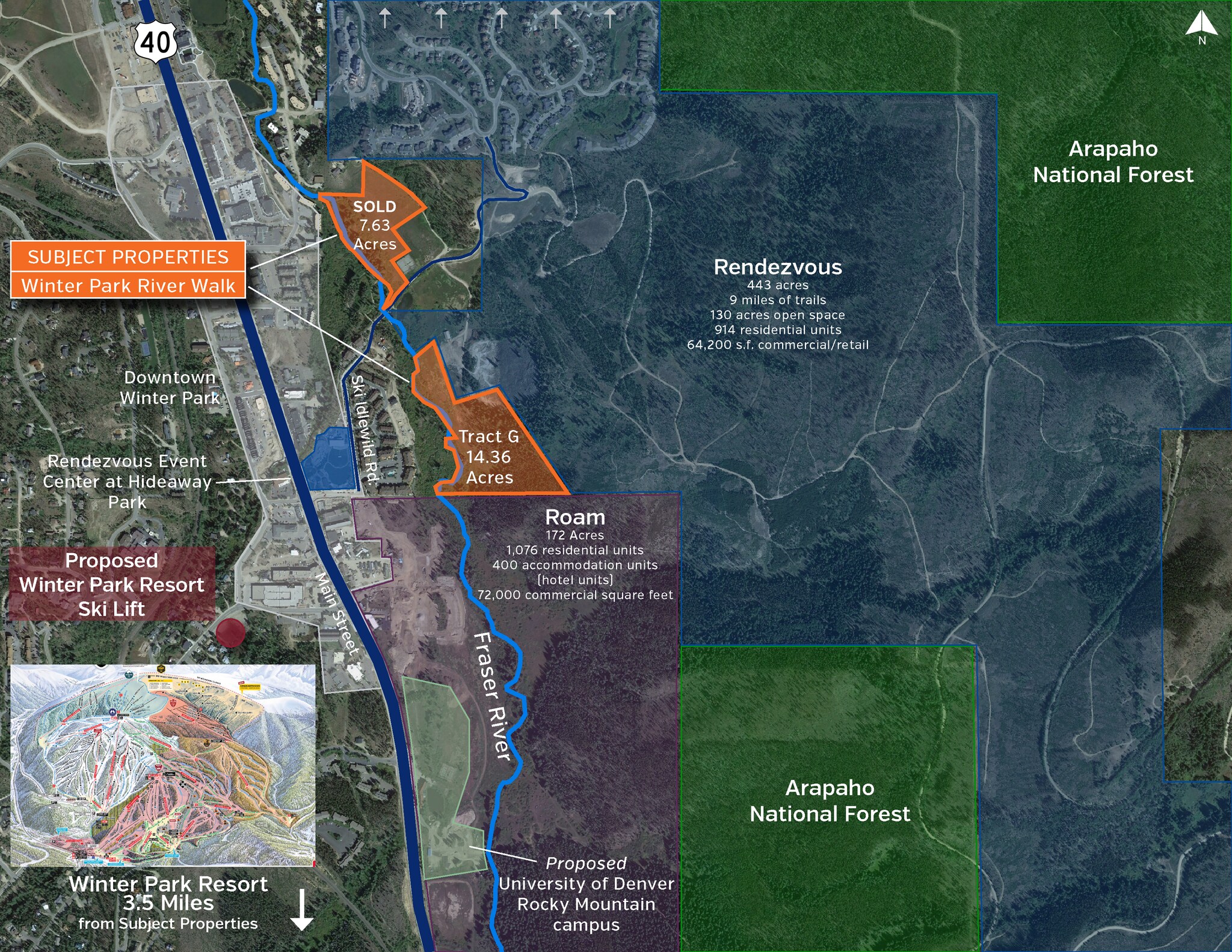 Tbd Ski Idlewild Rd Tract G, Winter Park, CO à vendre Photo du bâtiment- Image 1 de 35