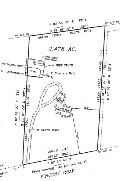 Bass Pro Blvd, Denham Springs, LA à vendre - Plan cadastral - Image 2 de 3