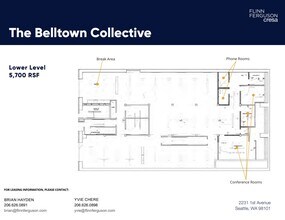 2225-2231 1st Ave, Seattle, WA for lease Floor Plan- Image 1 of 1