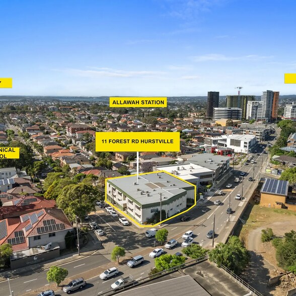 11 Forest Rd, Hurstville for sale - Aerial - Image 2 of 6