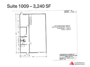5829 W Sam Houston Pky N, Houston, TX à louer Plan d’étage- Image 1 de 1