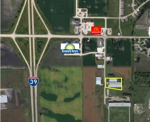 32 Marquette Ave, Oglesby, IL à louer - Aérien - Image 3 de 7