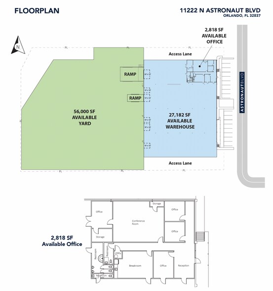 11222 Astronaut Blvd, Orlando, FL à louer - Plan d’étage - Image 3 de 11