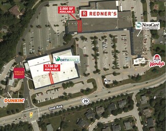 Plus de détails pour 201 2nd Ave, Collegeville, PA - Commerce de détail à louer