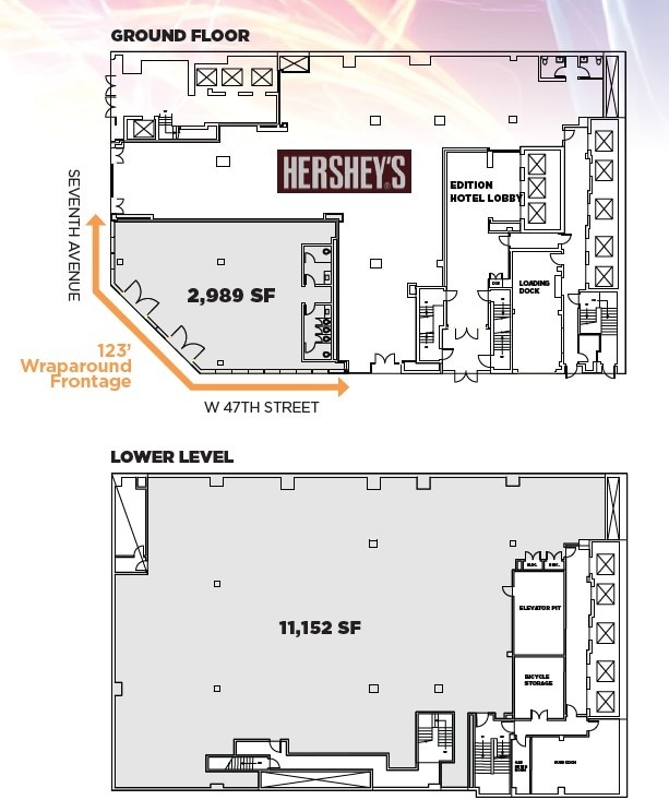 20 Times Sq, New York, NY for lease Floor Plan- Image 1 of 2