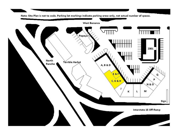 2401 W Bonanza Rd, Las Vegas, NV à vendre - Plan de site - Image 1 de 1