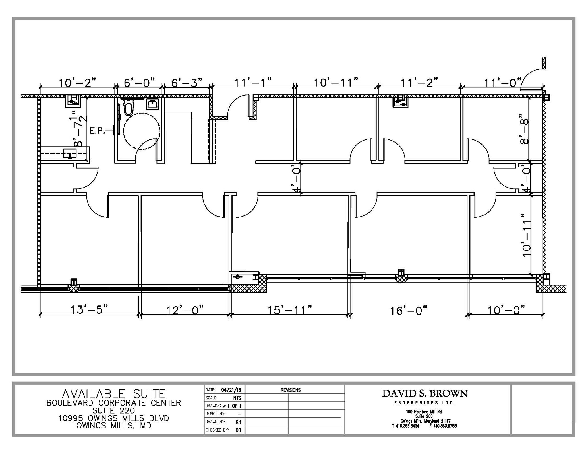 10995 Owings Mills Blvd, Owings Mills, MD à louer Plan d  tage- Image 1 de 1