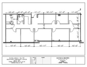 10995 Owings Mills Blvd, Owings Mills, MD à louer Plan d  tage- Image 1 de 1