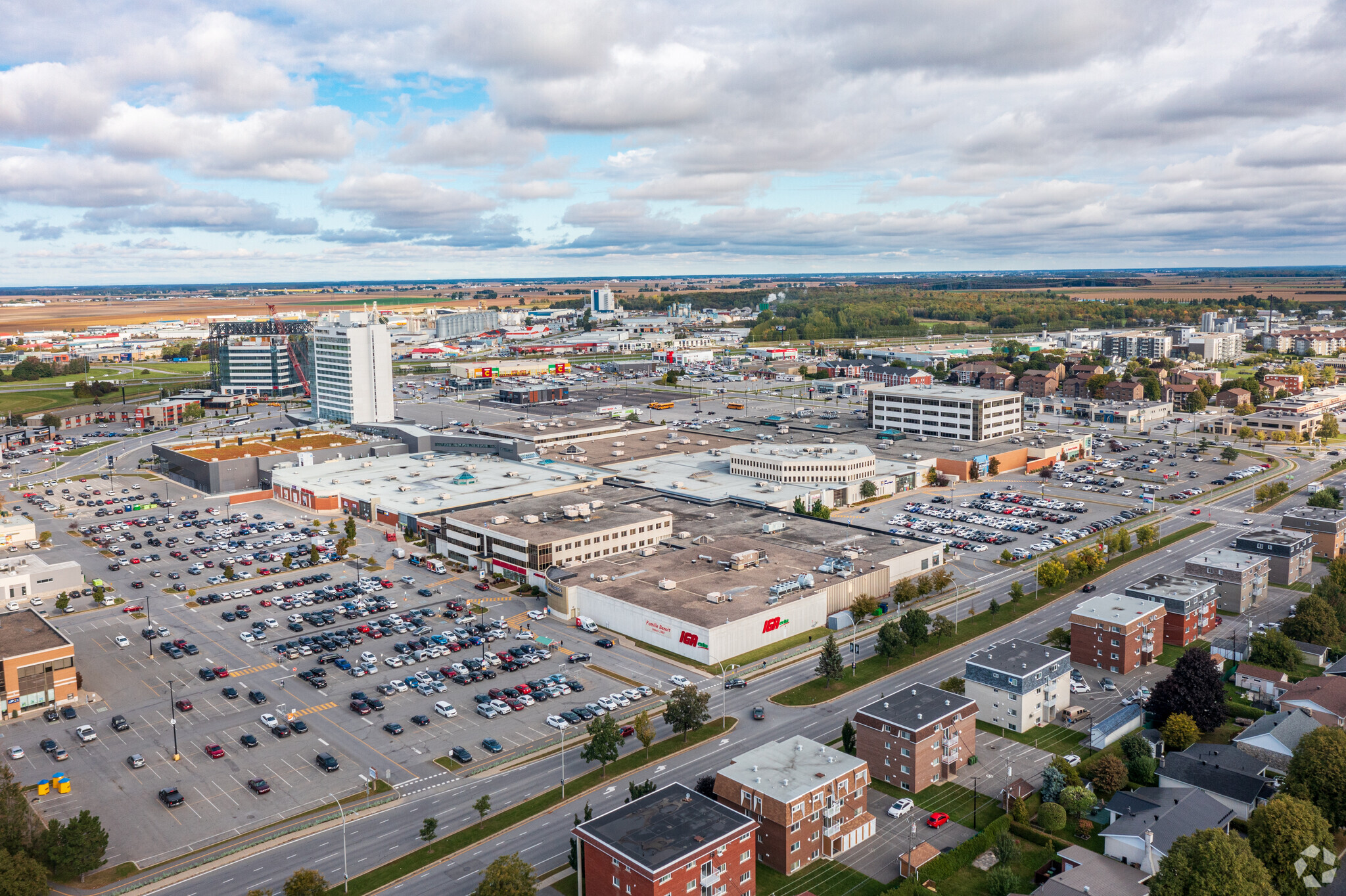 3000-3300 Boul Laframboise, Saint-Hyacinthe, QC for lease Aerial- Image 1 of 5
