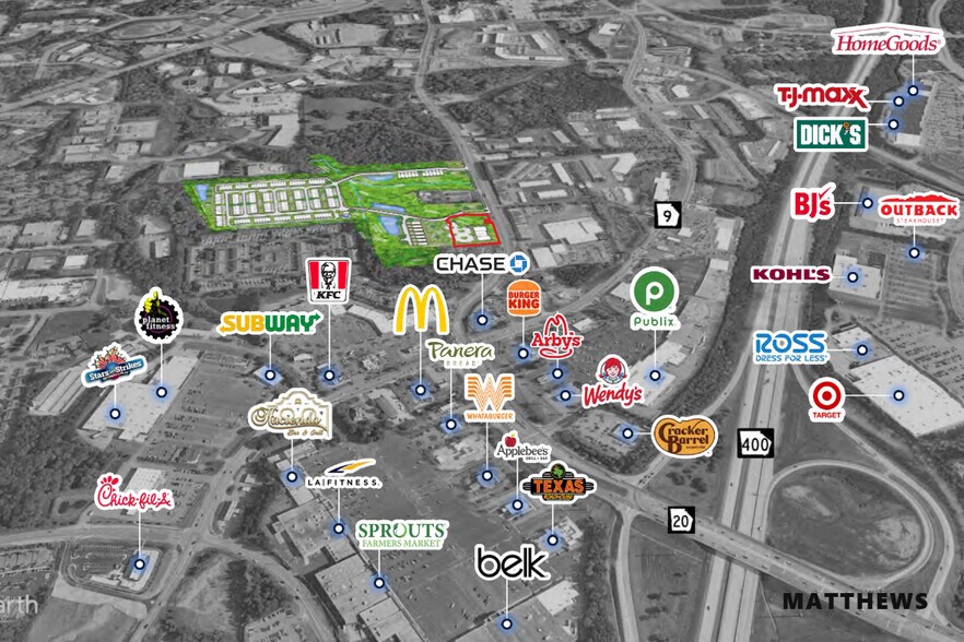 608 Veterans Memorial Blvd, Cumming, GA à vendre - Photo du bâtiment - Image 3 de 4