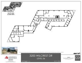 3200 Wilcrest Dr, Houston, TX for lease Floor Plan- Image 1 of 1