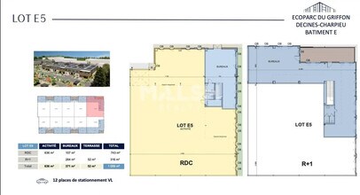Flex in Décines-Charpieu for lease Floor Plan- Image 1 of 2