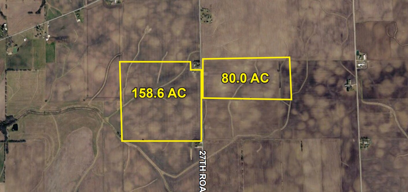 E 27th Rd, Marseilles, IL for sale Aerial- Image 1 of 4