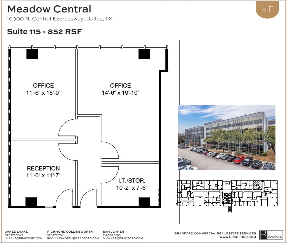 10300 N Central Expy, Dallas, TX for lease Floor Plan- Image 1 of 2
