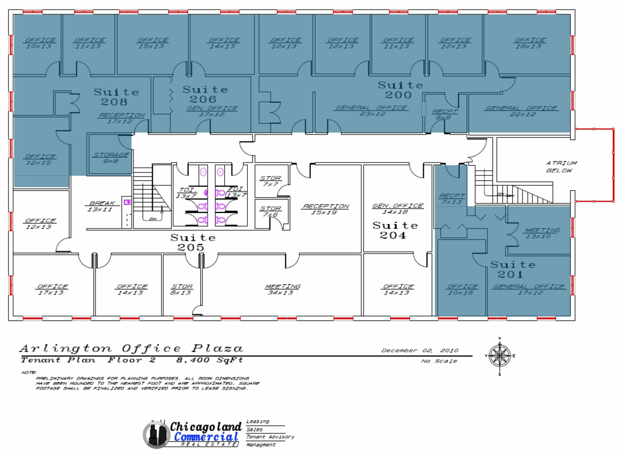 1650 N Arlington Heights Rd, Arlington Heights, IL for lease Floor Plan- Image 1 of 1