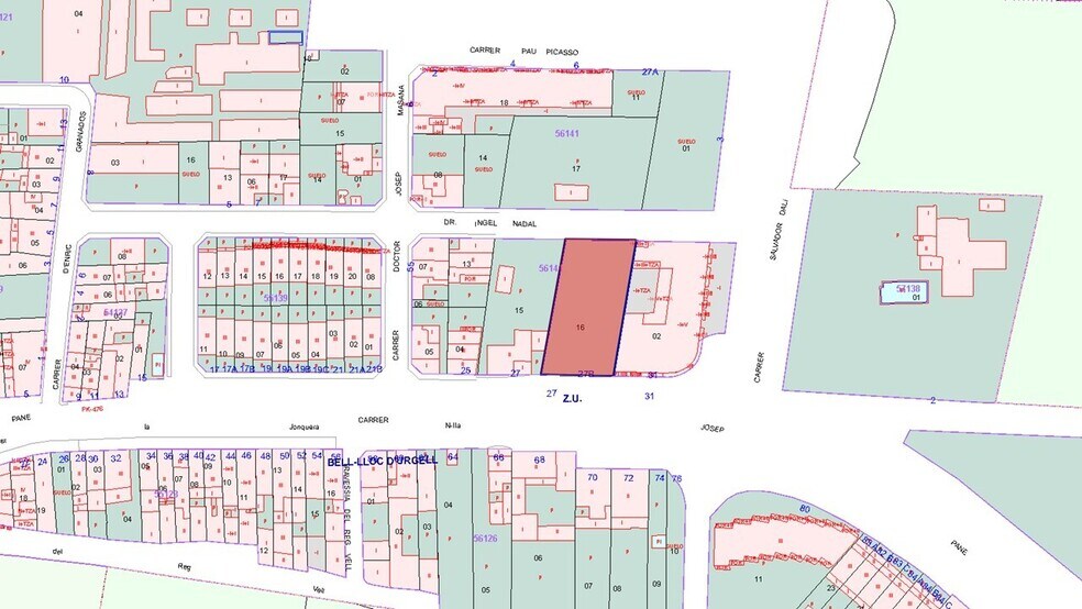 Carrer Josep Pané, Bell-lloc d'Urgell, Lérida for sale - Floor Plan - Image 1 of 12