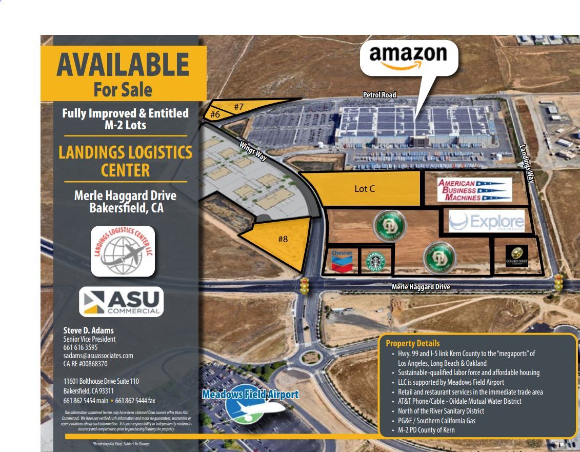 Landings Logistics Center - Merle Haggard Drive, Bakersfield, CA à vendre Photo principale- Image 1 de 2