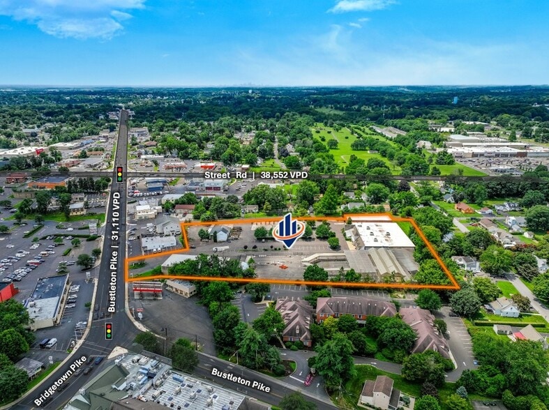 1134 Bustleton Pike, Feasterville Trevose, PA for sale - Aerial - Image 1 of 15