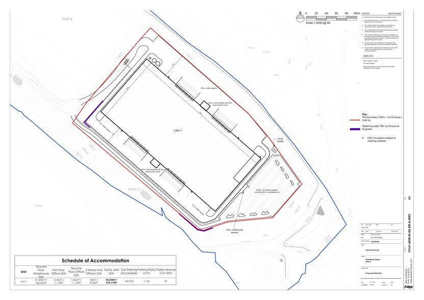 Peacock Hay Rd, Stoke On Trent for sale - Site Plan - Image 2 of 2