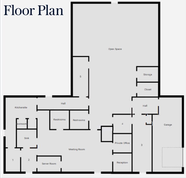 1032 Sandy Ln, Fort Worth, TX à louer Plan d’étage- Image 1 de 1