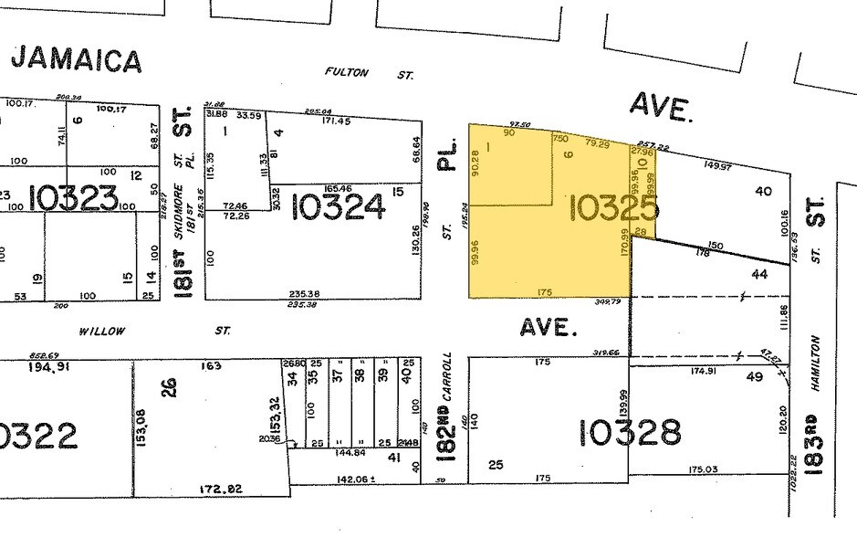 18220 Jamaica Ave, Hollis, NY à louer - Plan cadastral - Image 3 de 6