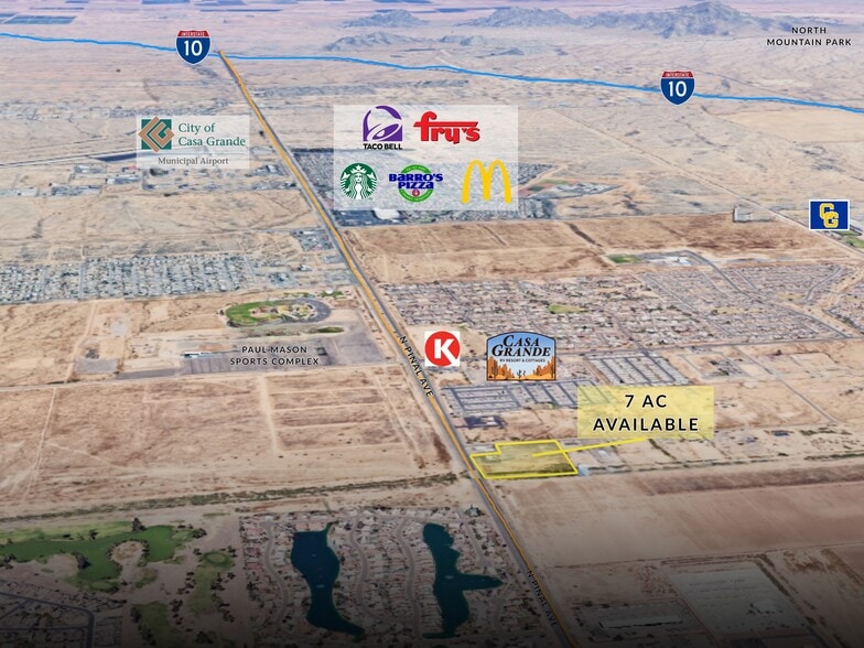 2150 N Pinal Ave / 265 & 307 W Bisnaga St, Casa Grande, AZ for lease - Building Photo - Image 1 of 11