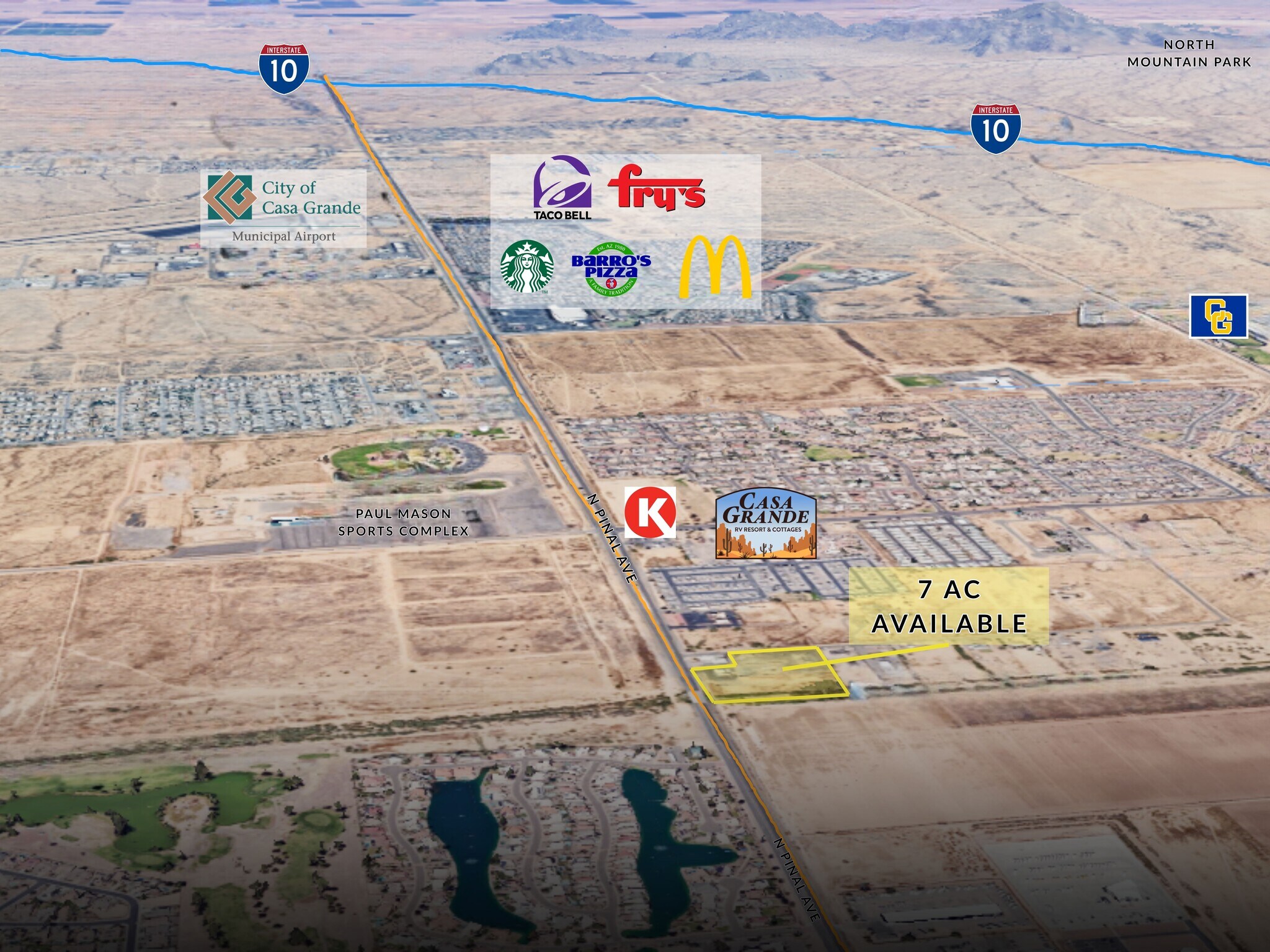 2150 N Pinal Ave / 265 & 307 W Bisnaga St, Casa Grande, AZ à louer Photo du bâtiment- Image 1 de 18