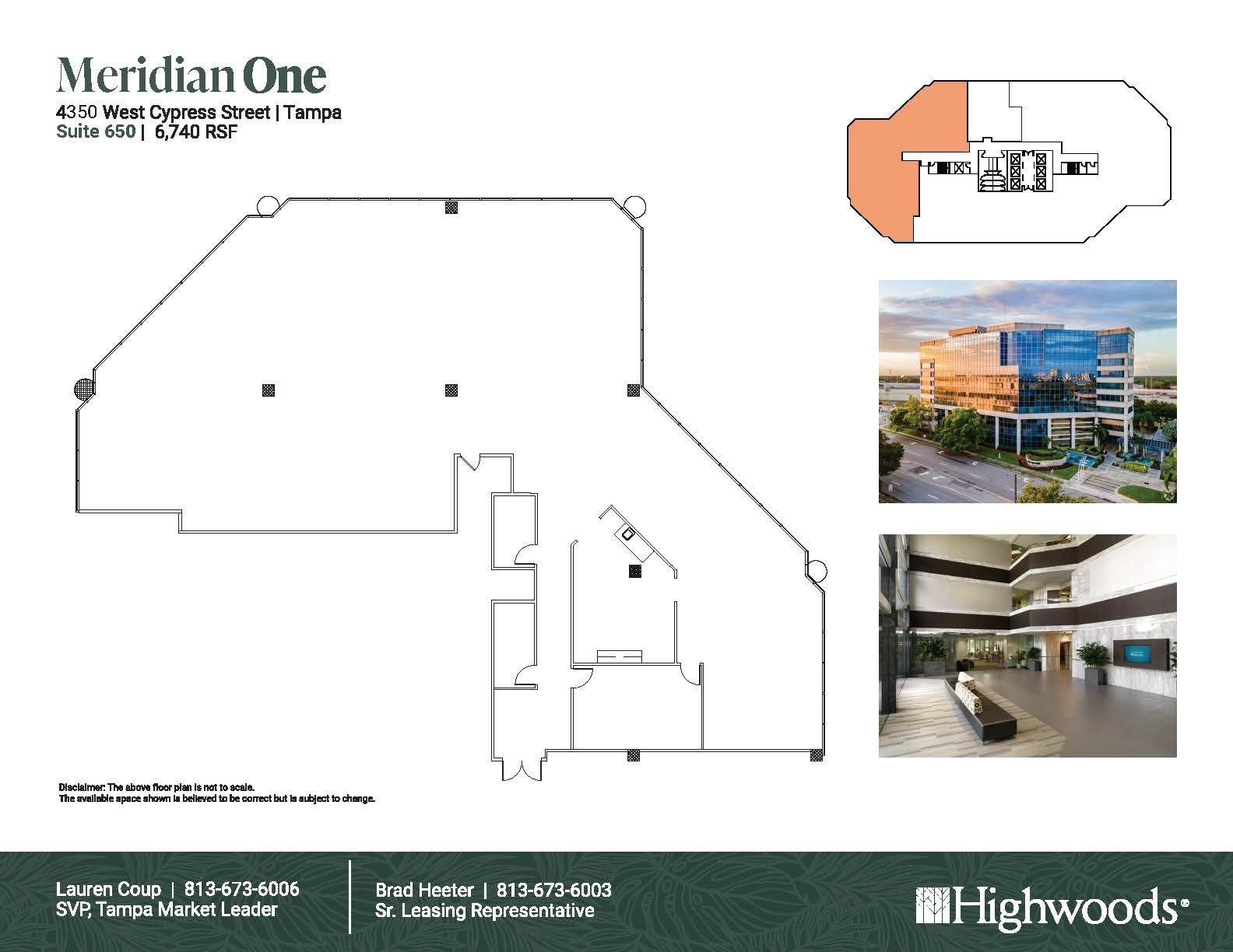 4350 W Cypress St, Tampa, FL for lease Floor Plan- Image 1 of 1