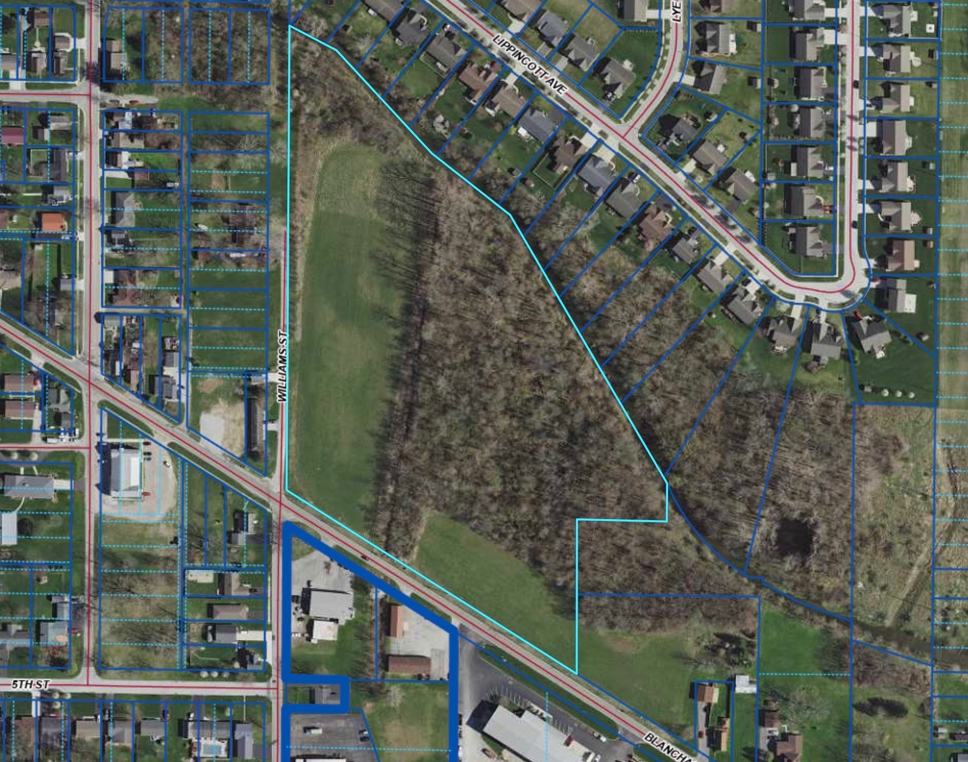 0 Blanchard Ave, Findlay, OH for sale Aerial- Image 1 of 2