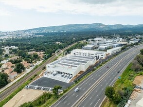 La Ciotat, BDR - Aérien Vue de la carte