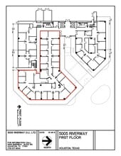 5005 Riverway Dr, Houston, TX à louer Plan de site- Image 1 de 7