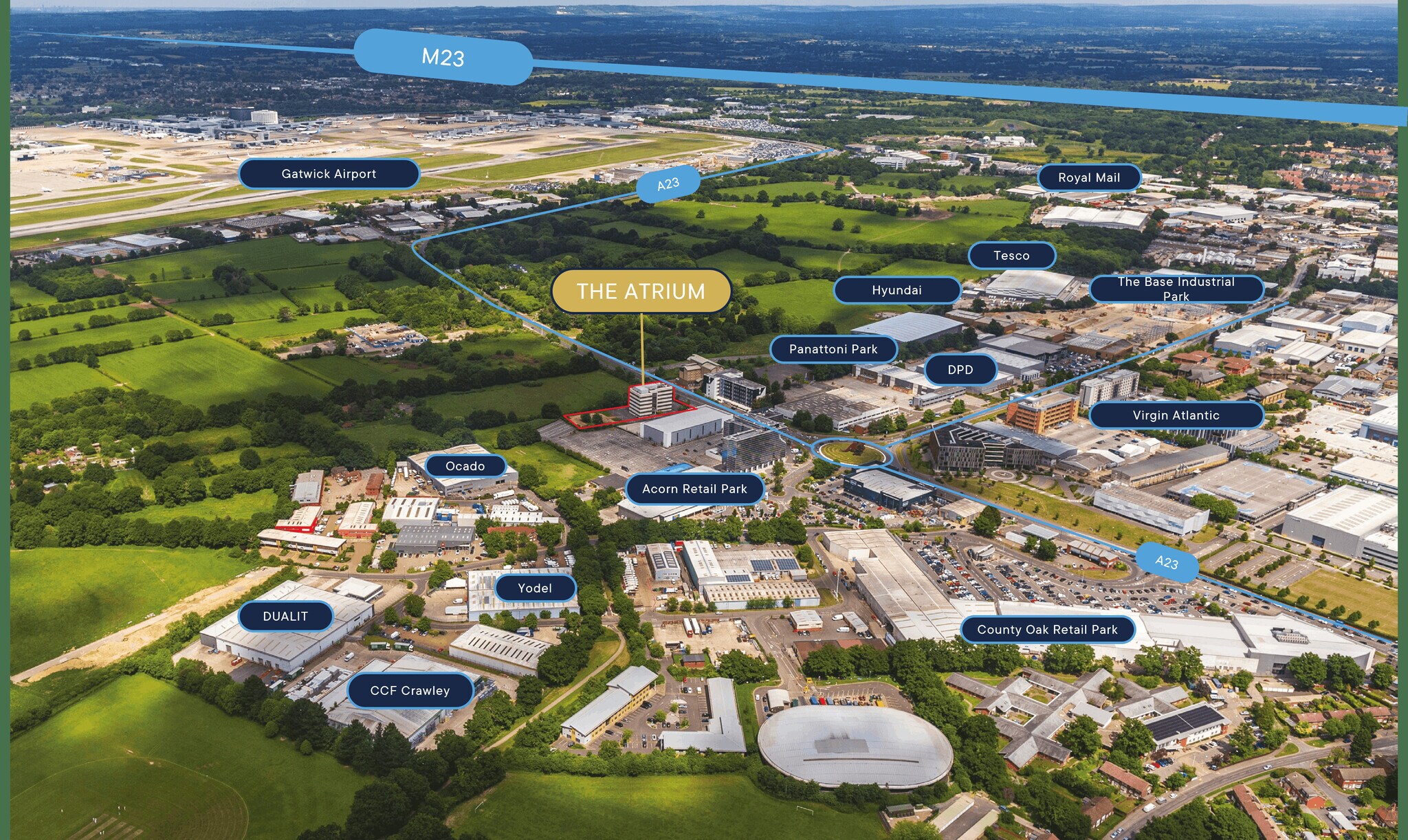 London Rd, Crawley à vendre Photo du bâtiment- Image 1 de 5