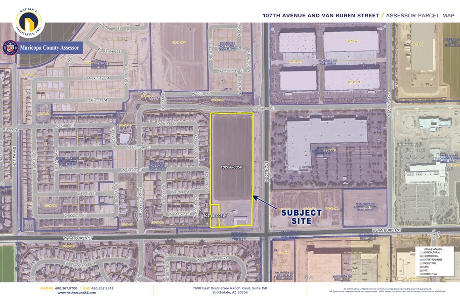 107th Ave & Van Buren St, Avondale, AZ à vendre - Photo du bâtiment - Image 3 de 3