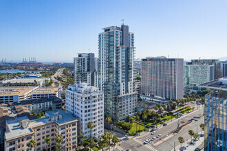 400 W Ocean Blvd, Long Beach, CA - Aérien  Vue de la carte