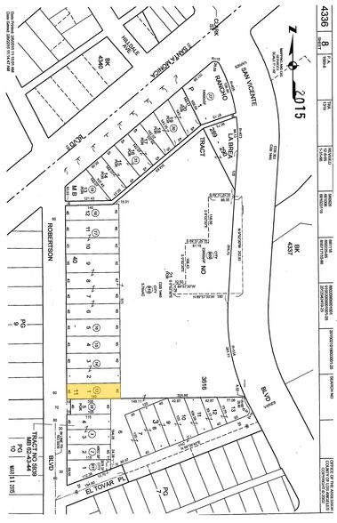 650 N Robertson Blvd, West Hollywood, CA à vendre - Plan cadastral - Image 2 de 2