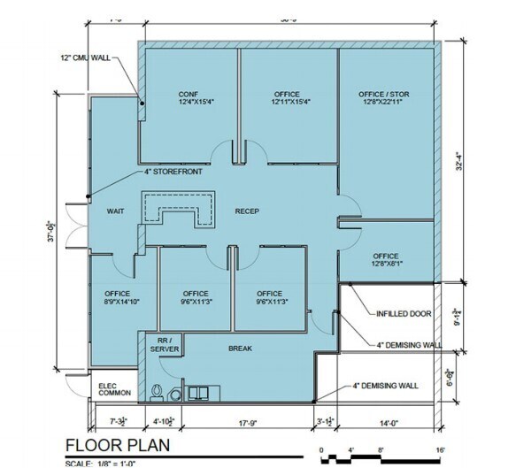 1238 E Grand Ave, Arroyo Grande, CA à louer - Plan d’étage - Image 3 de 4