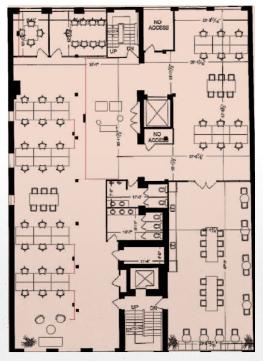 296 Richmond St W, Toronto, ON à louer Plan d’étage- Image 1 de 1