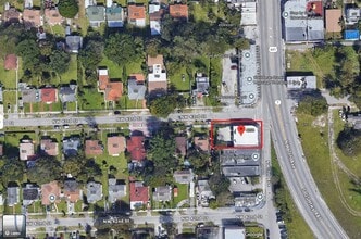 4256 NW 7th Ave, Miami, FL - AÉRIEN  Vue de la carte