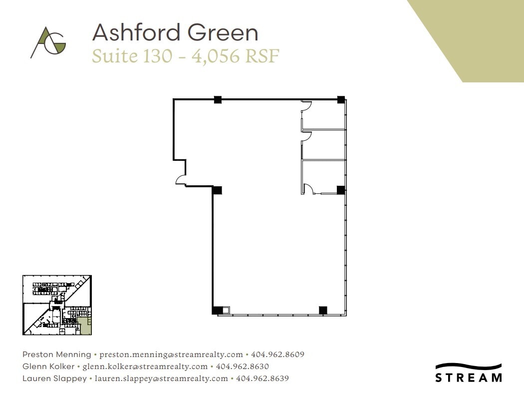 4170 Ashford Dunwoody Rd NE, Atlanta, GA for lease Floor Plan- Image 1 of 1