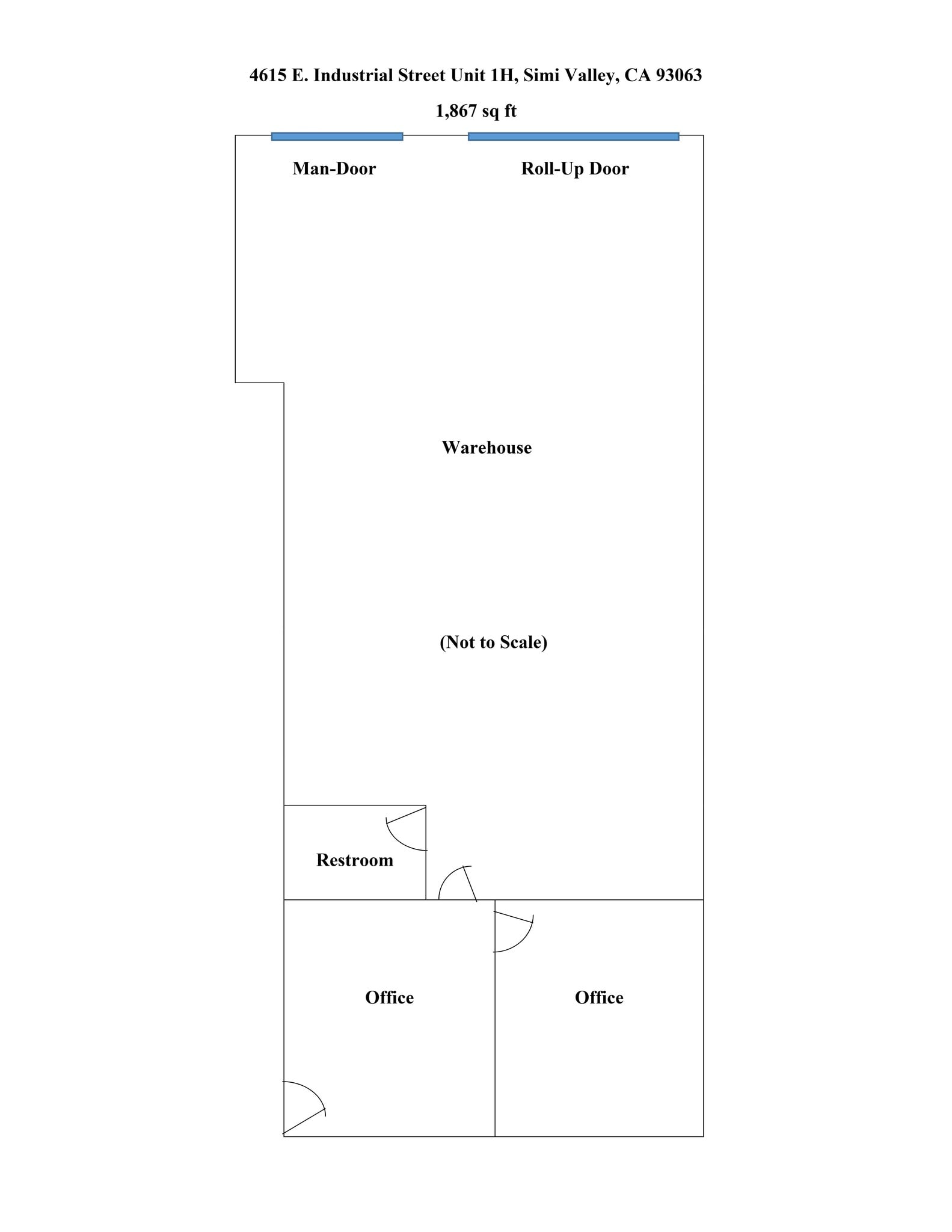 4615 Industrial St, Simi Valley, CA for lease Site Plan- Image 1 of 1