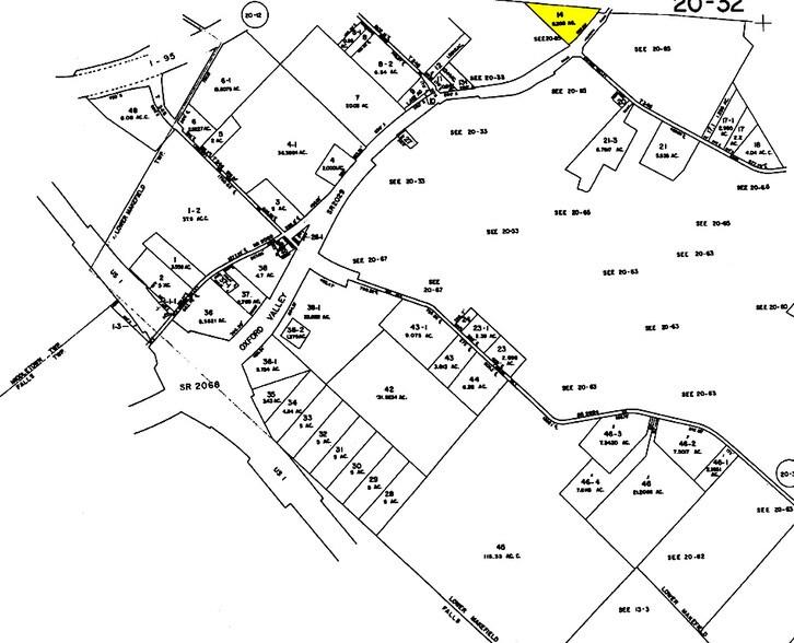 385 Oxford Valley Rd, Yardley, PA à louer - Plan cadastral - Image 2 de 10