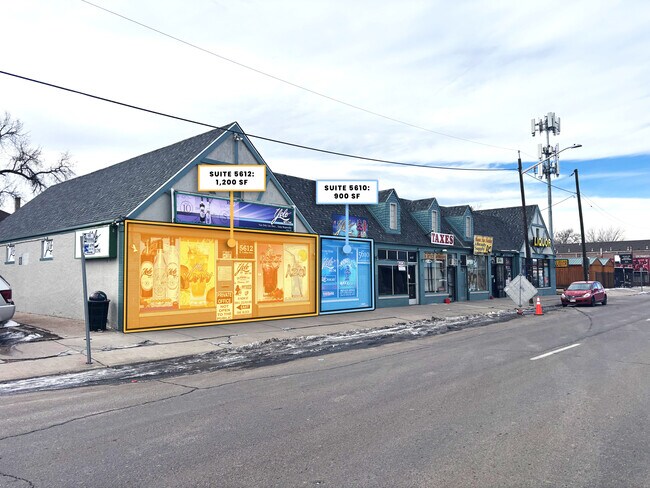 Plus de détails pour 5600-5610 E Colfax Ave, Denver, CO - Commerce de détail à louer