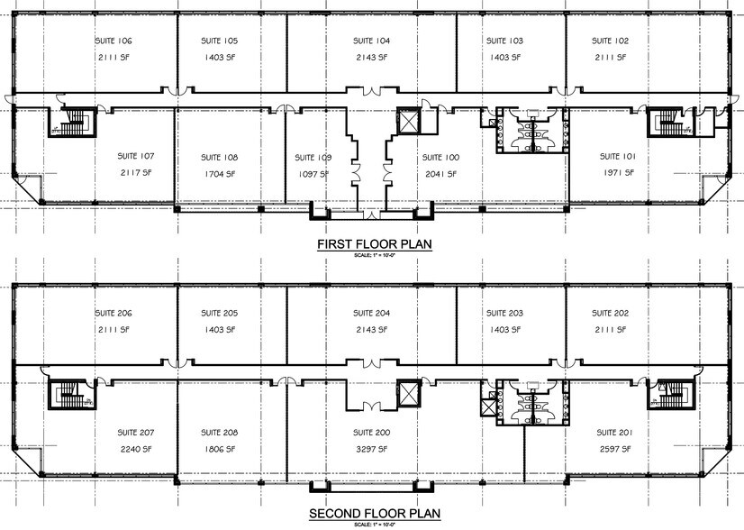 8601 Lasalle Rd, Towson, MD for lease - Floor Plan - Image 2 of 15