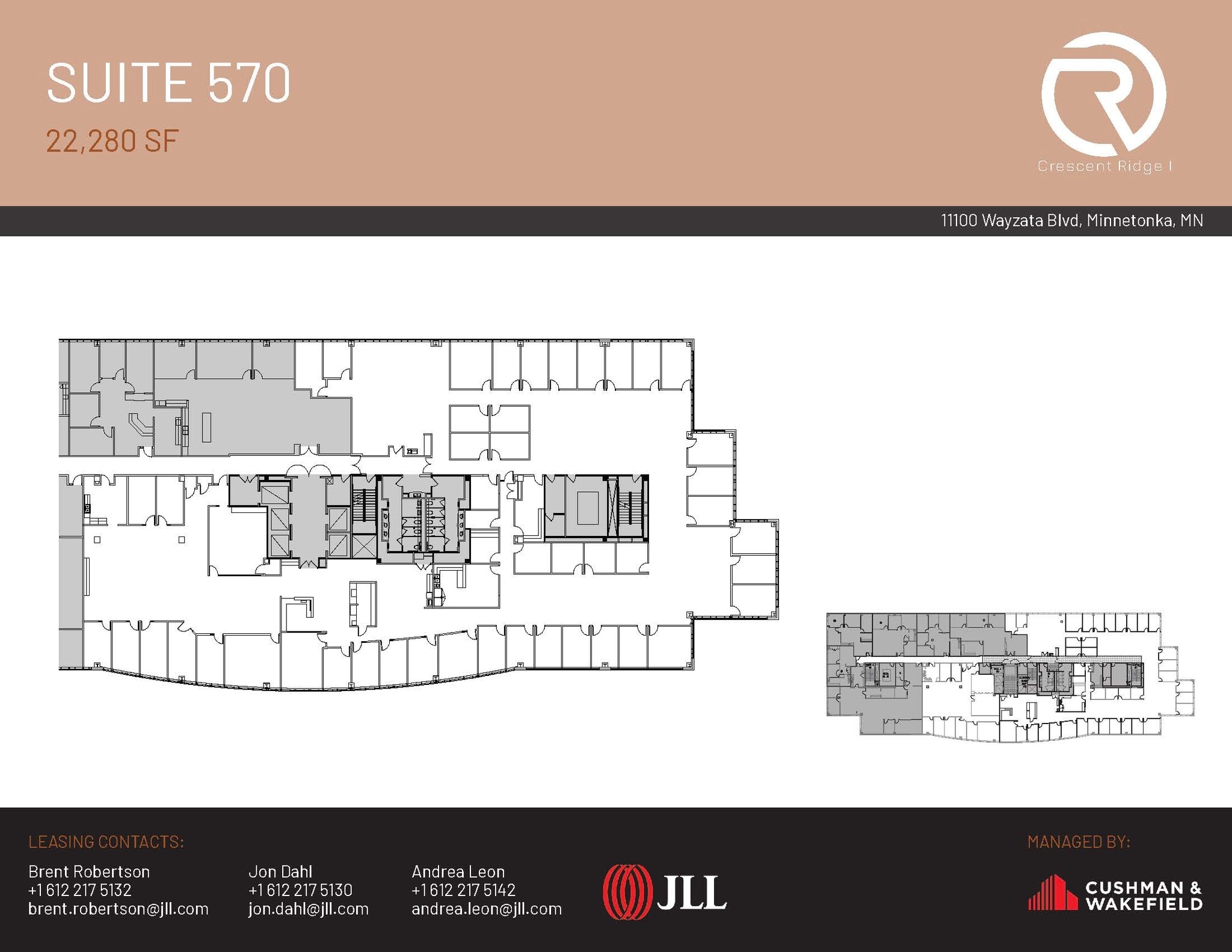 11100 Wayzata Blvd, Minnetonka, MN for lease Floor Plan- Image 1 of 1