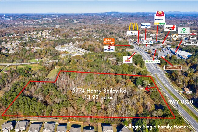 Plus de détails pour 5774 Henry Bailey Rd, Sugar Hill, GA - Terrain à vendre