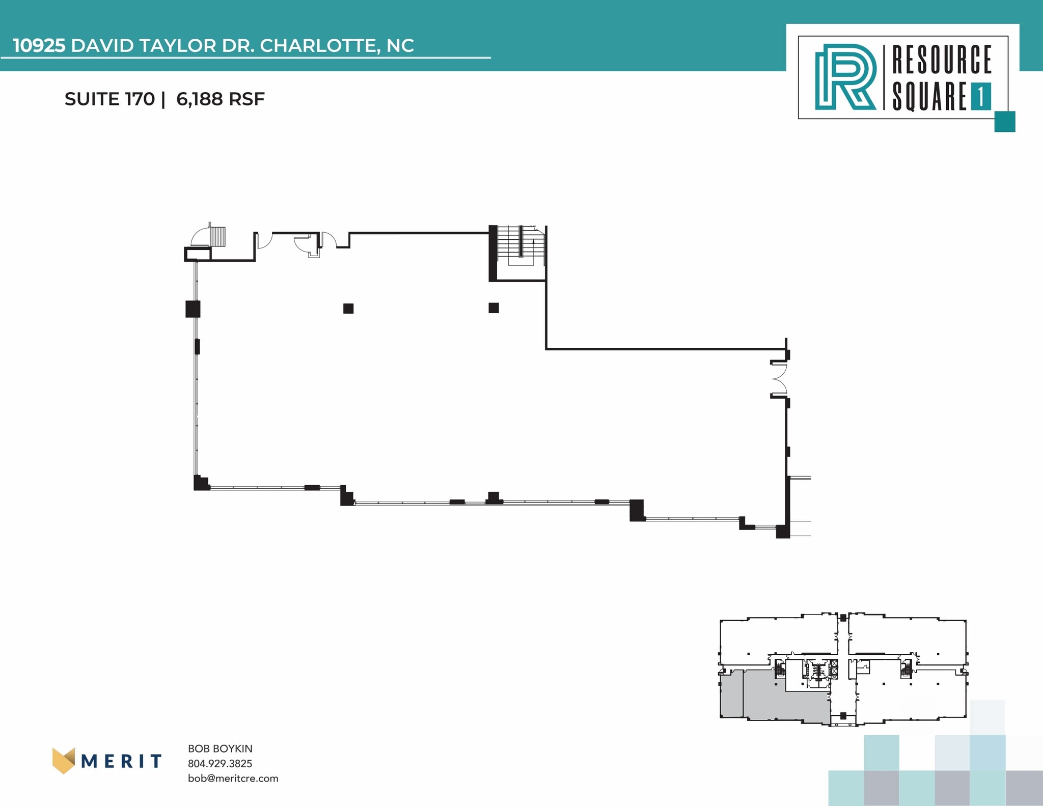 10735 David Taylor Dr, Charlotte, NC for lease Floor Plan- Image 1 of 1