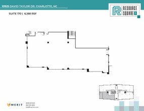 10735 David Taylor Dr, Charlotte, NC for lease Floor Plan- Image 1 of 1