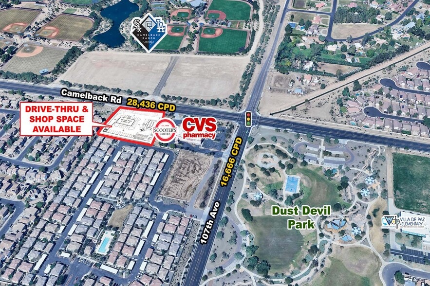 SWC Camelback Rd & N 107th Ave, Phoenix, AZ for lease - Primary Photo - Image 1 of 2