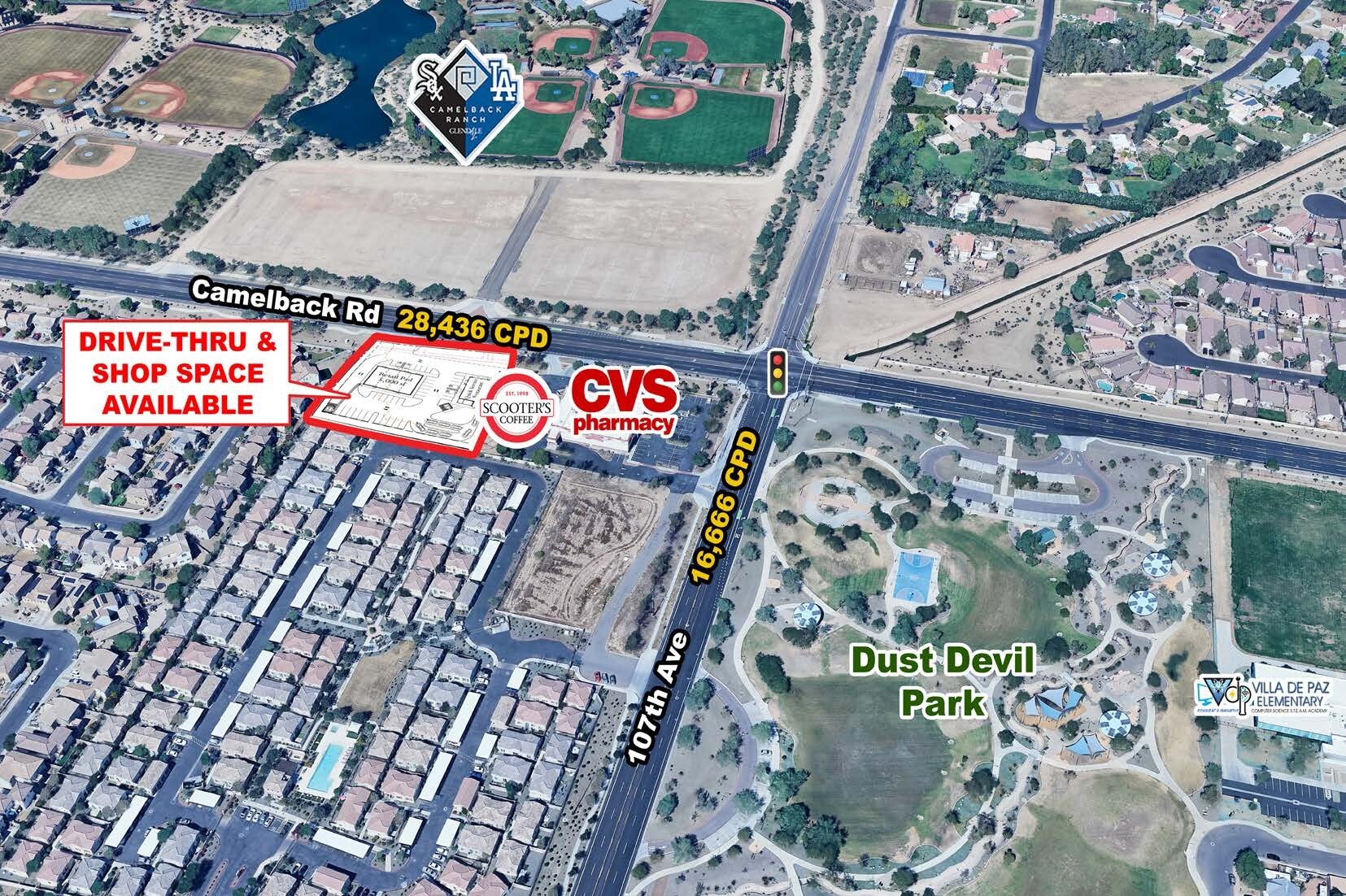SWC Camelback Rd & N 107th Ave, Phoenix, AZ for lease Primary Photo- Image 1 of 3